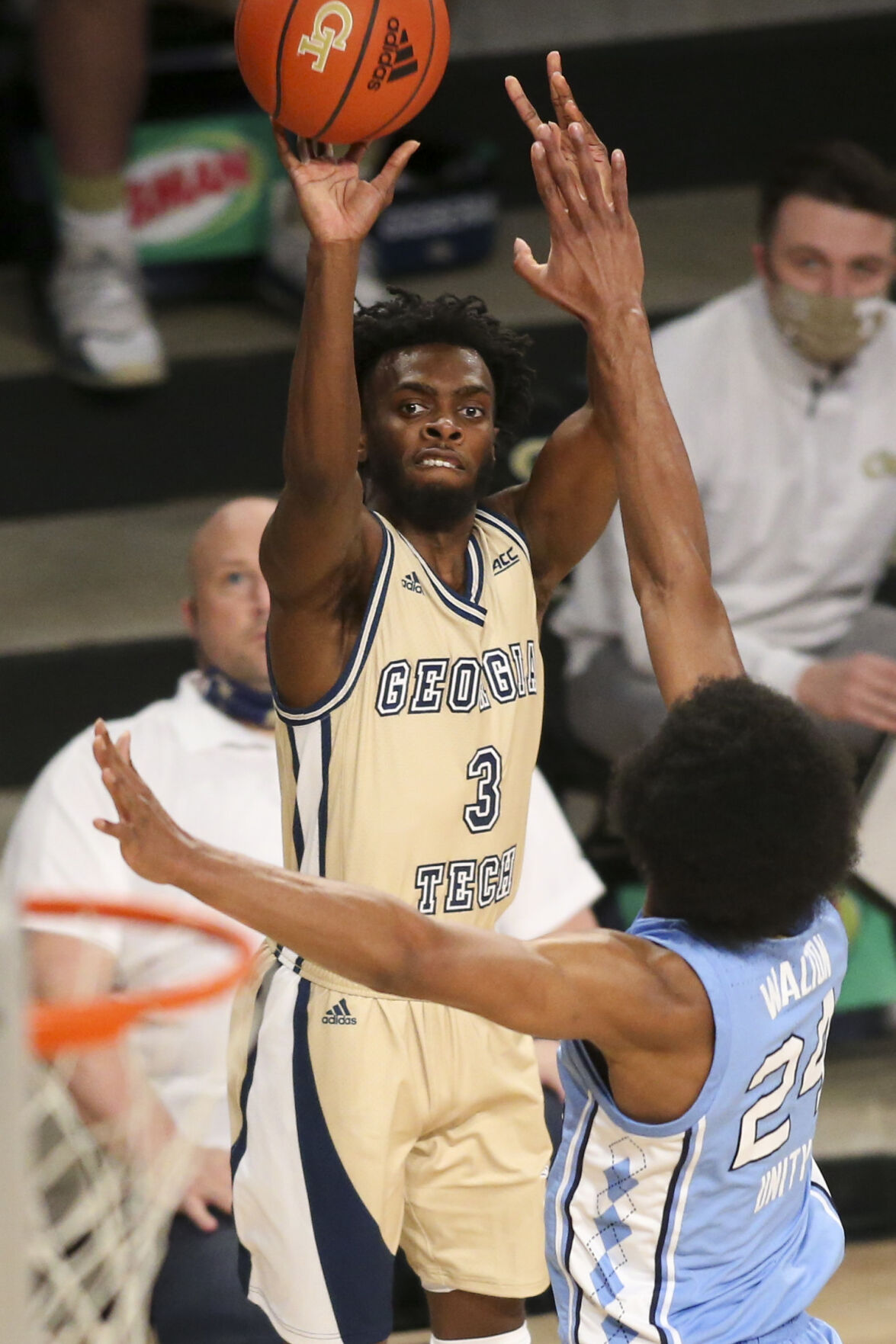 NCAA Basketball: North Carolina at Georgia Tech